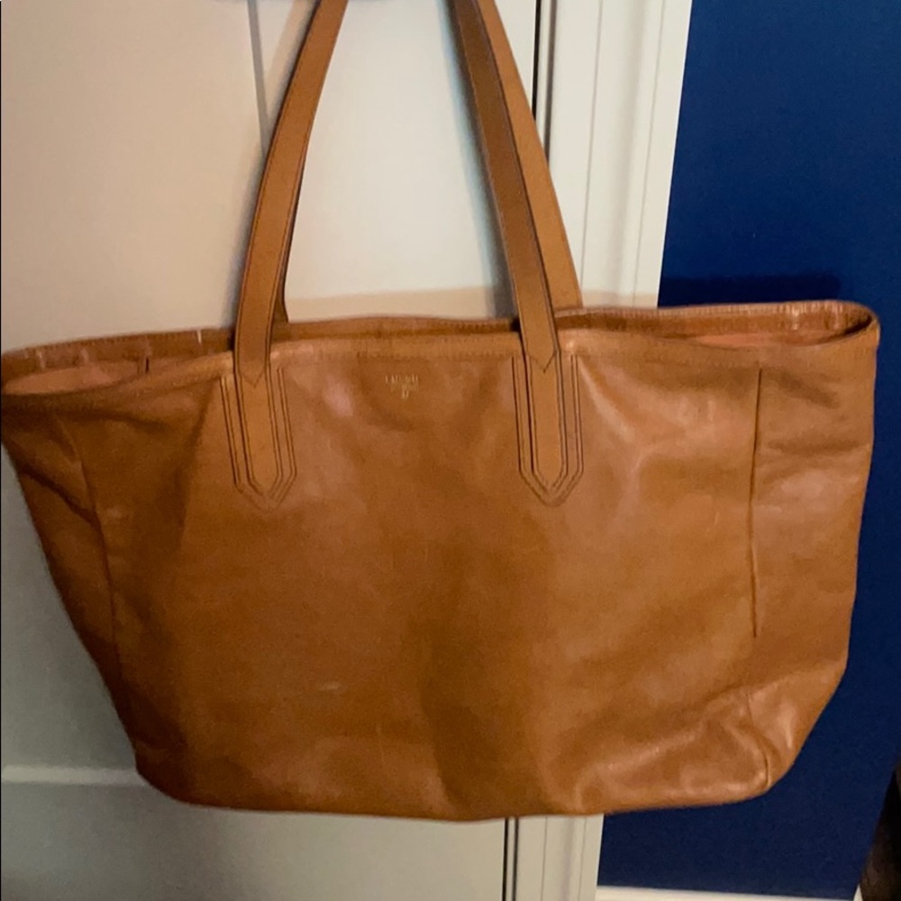 Fossil Sydney tote in camel